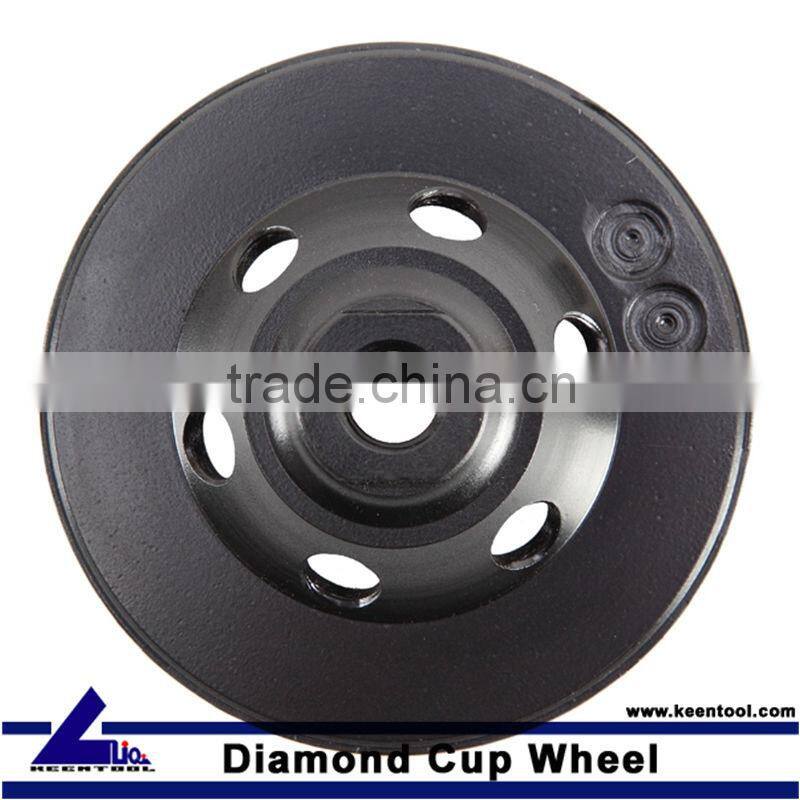 Diamond grinding wheel for natural stone and concrete