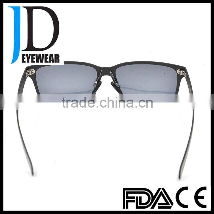 Retro Cat 3 UV400 fashion bulk buy carbon fiber sunglasses with TAC Polarized golden Lenses
