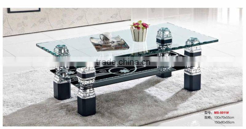 hot sale cheap glass coffee table