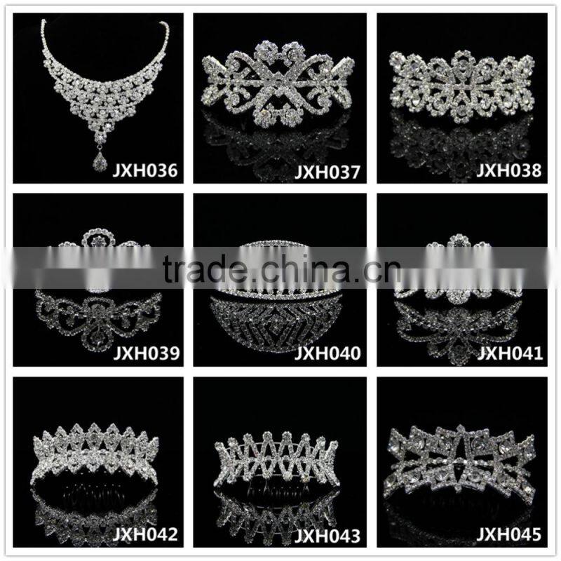latest design crystal hair headband hotsale