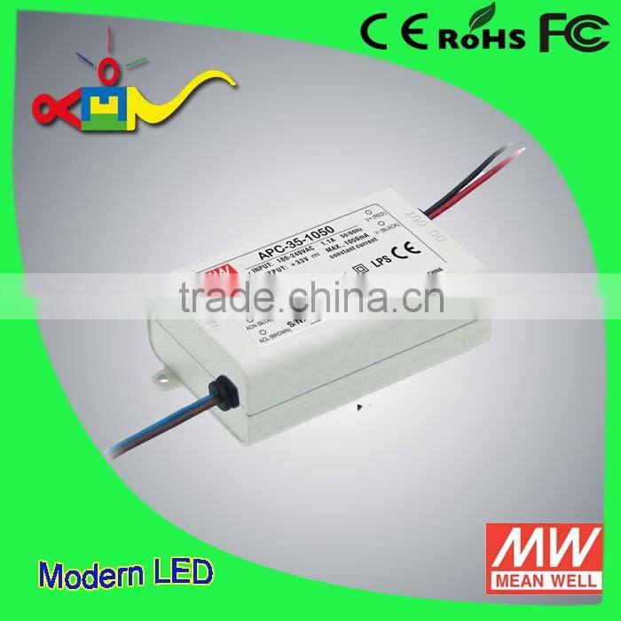 UL ETL TUV CE ROHS meanwell 45w led driver