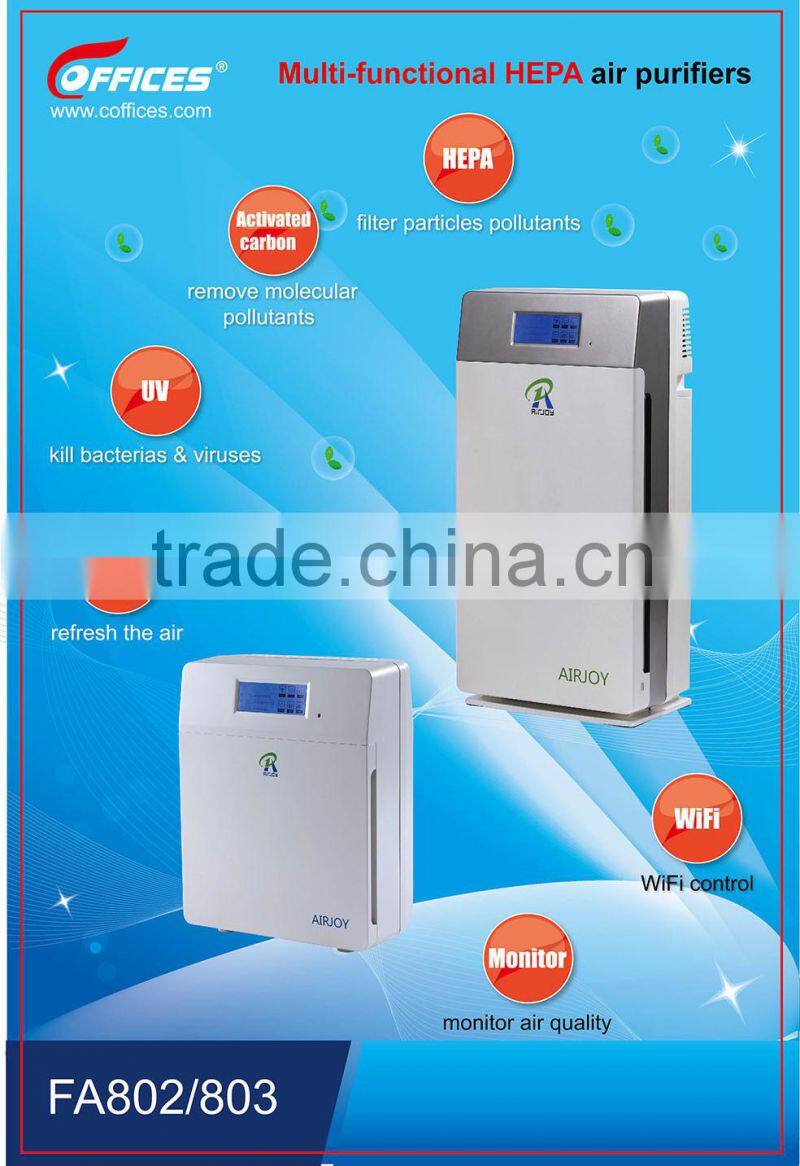 Smart Design HEPA Home Air Purifier with air quality sensor