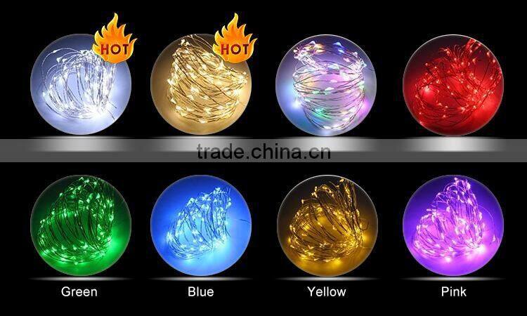 2016 China Party Items LED String Lights Flower For Christmas