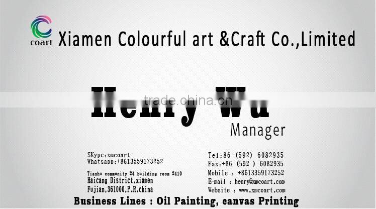 Hot Selling New Designs Modern Abstract Blue Tree Canvas Painting