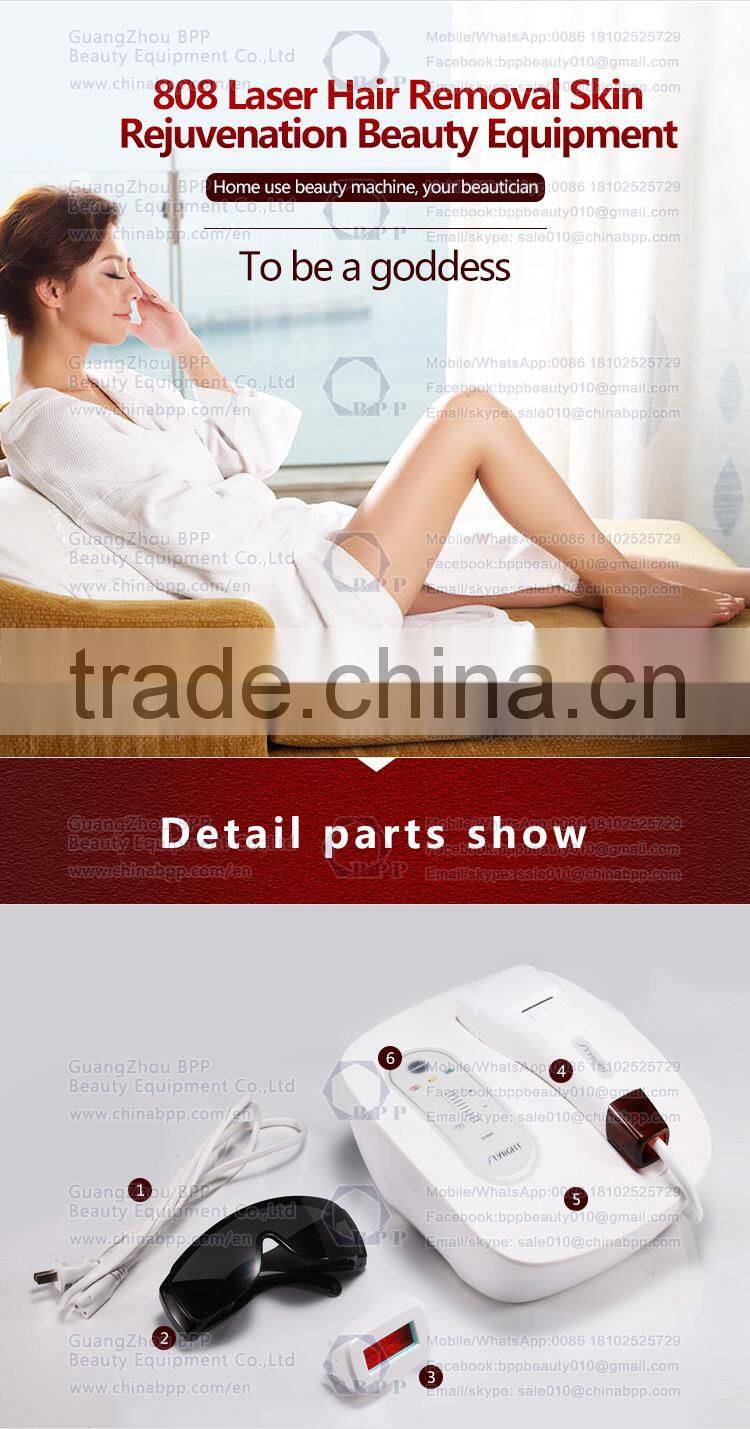 Home use !! 808 diode laser hair removal laser home use