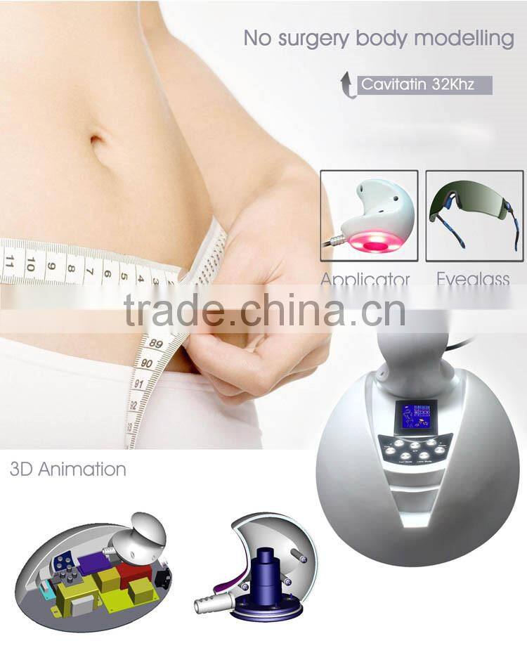 Hot sale portable home 32khz cavitation machine for weight loss with photon