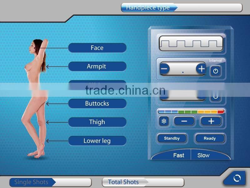MES-K3 Two handpieces small shr laser/ OPT IPL hair removal