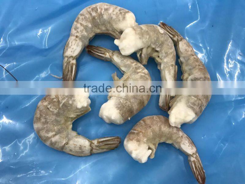 Frozen vannamei white shrimp hlso BQF seafood
