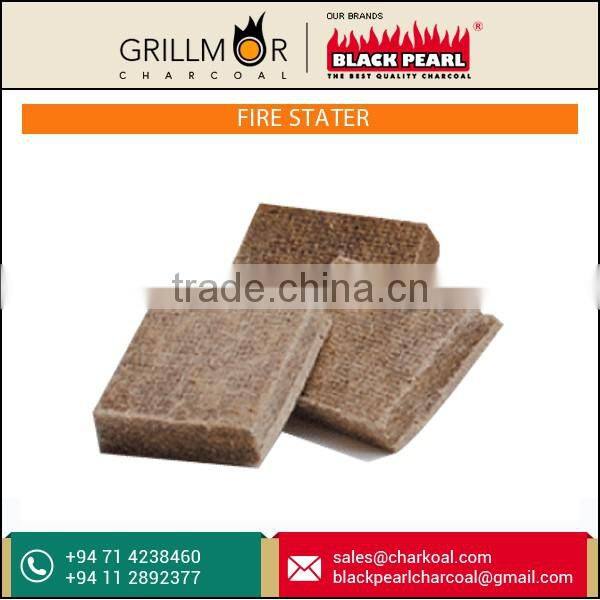 Fast Burning and Low Ash Fire Starters for Wholesale Buyer at Low Price