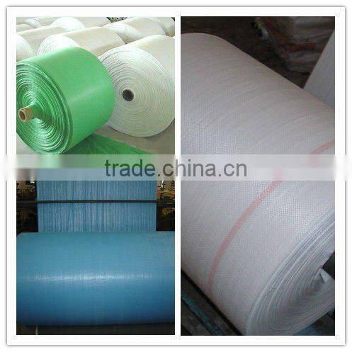 pp woven tubular fabric/cloth in roll