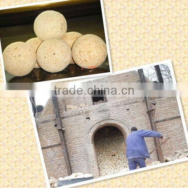 fireproof ball,catalyst supporter,be used in hot blast stove and heat transformer