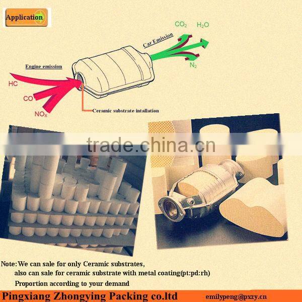 Car Ceramic Honeycomb, Honeycomb Ceramic car catalyst carrier