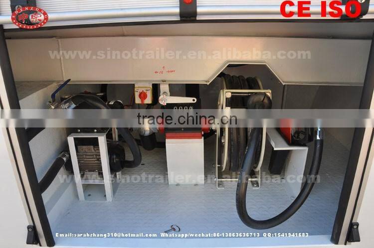 5000liter Jet Fuel Transportation Tanker Trailer