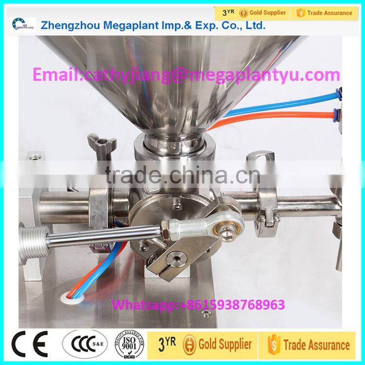 Foot Pedal ManualType 10-1000ml Single Head Liquid Filling Packing Machine