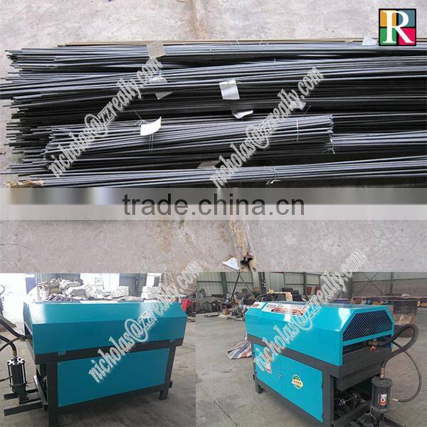 Best selling fully automatic 4-12mm deformed bar wire straightening machine