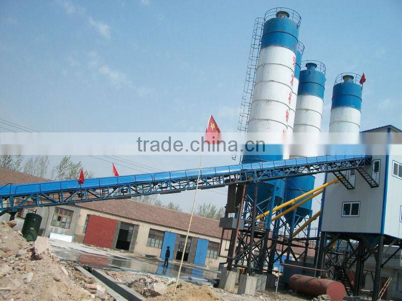 hot sale HZS 120 concrete mixing plant