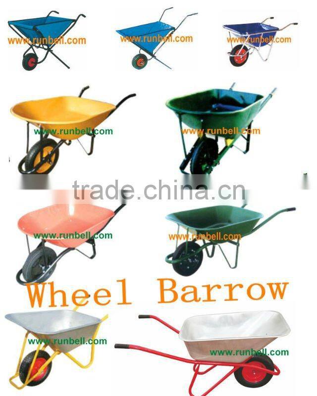 Metal Wheel Barrow with Two Wheels