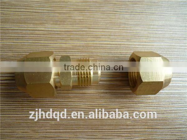 brass fitting for air conditional parts , high quality brass connector