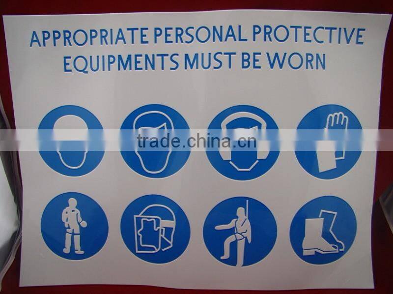 High quality opaque adhesive pvc vinyl sticker