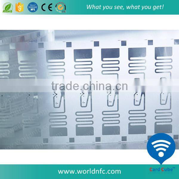 Wholesale 860-960MHz UHF ISO 18000-6C Monza 4 UHF RFID Dry Inlay for RFID Label