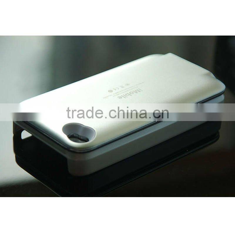 turning-sliding 5V 300mAh Lithium-polymer battery with backlight for ipone