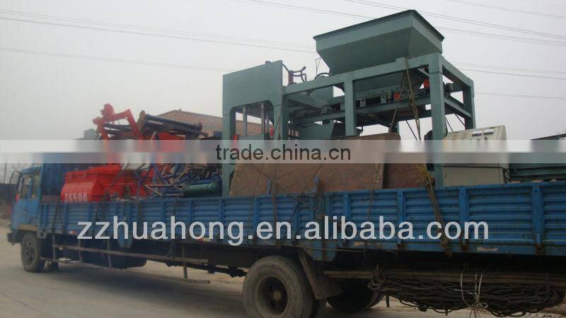 Full Automatic Hydraulic Concrete Block Machine (QT4-15)
