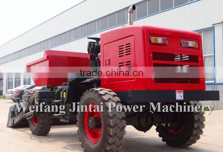 with sunshade or cabin, 1.5ton site dumper can be self loading with CE
