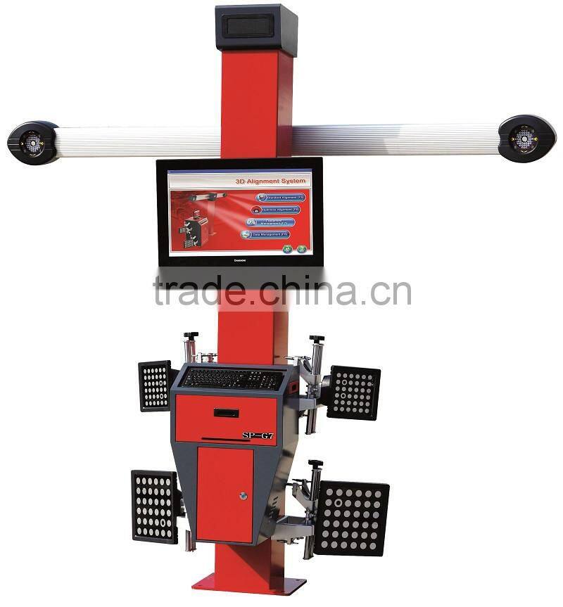 Electrical 3D Wheel Aligner Equipment G7