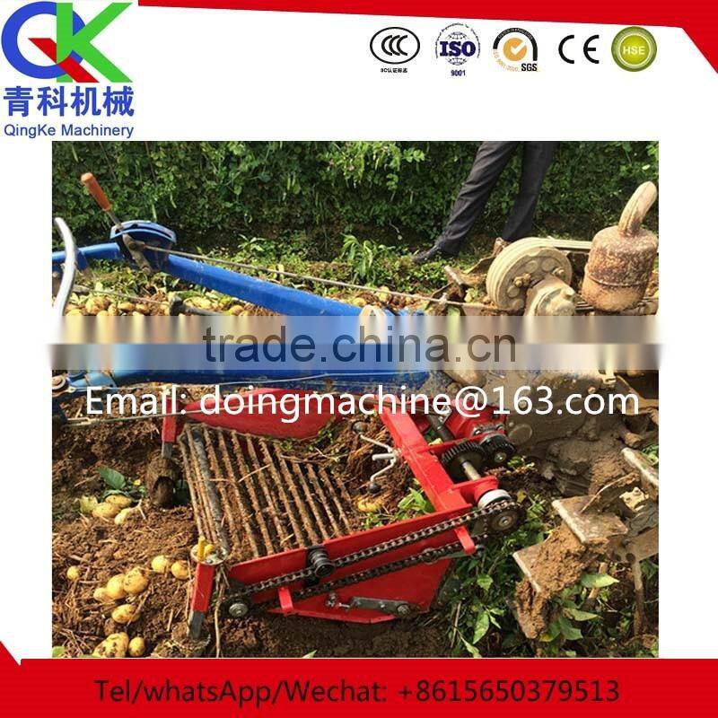 farming equipment two rows onion harvester