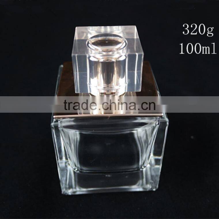 custom made glass perfume bottles/perfume bottles india
