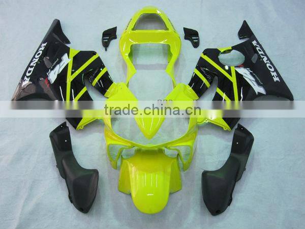 For Honda CBR600F4I CBR600 F4I 2001-2003 2002 Yellow Black Fairing Body Work