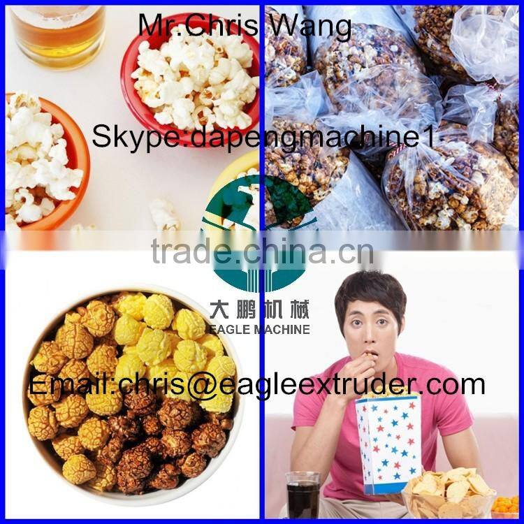 China made cost saving popcorn snack food production line