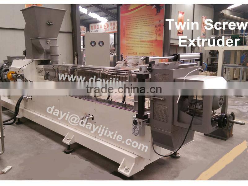 Twin-Screw Food Extruder for Puff Snack, Core-filling Snack, Corn Flakes, Cereals with 150~350kg/h