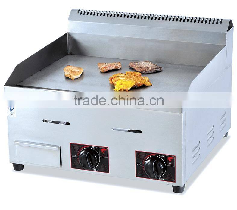 Stainless steel gas griddle / restaurant gas griddle