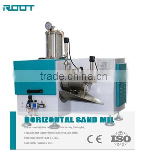 Laboratory 1L sand milling machine with 4kw siemens motor