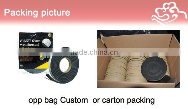 Construction applications anti collision foam tape Electronic equipment heat insulation foam strip