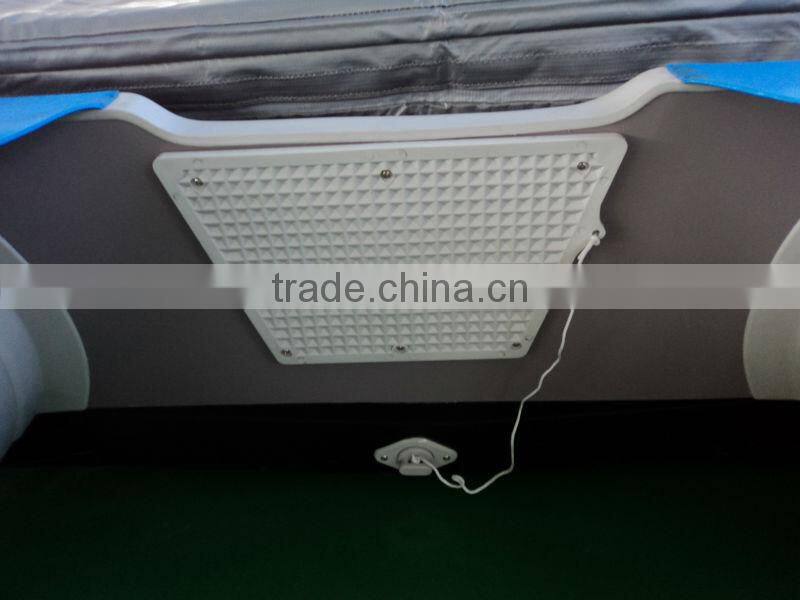 3.3m PVC material high-speed inflatable boats with awning