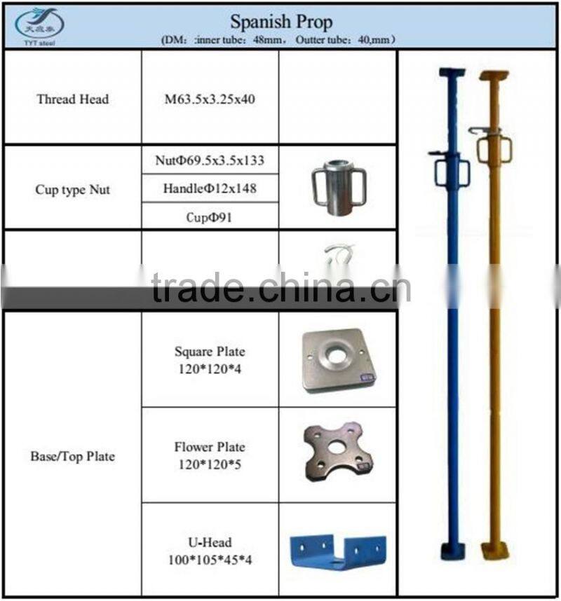 adjustable prop jack american grip strut walkway channel adjustable steel post shore