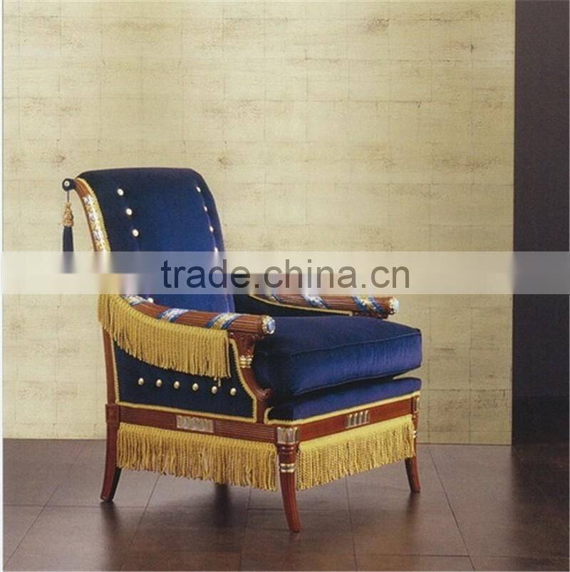 World Precious Tassel Design Telephone Stand, Gold Leaf Pedestal Square Telephone Stand