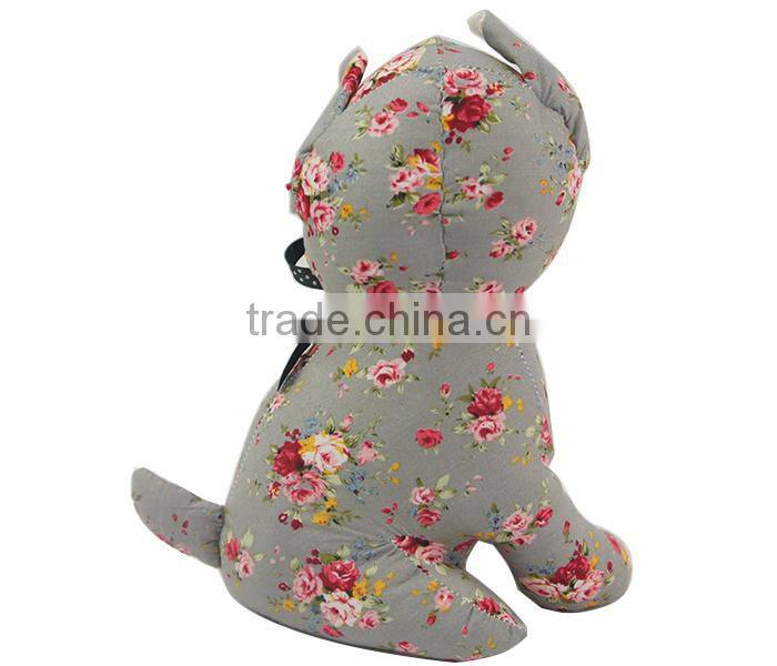 Store More Dress Bow-Ties Calico Cute Dog Door Stopper