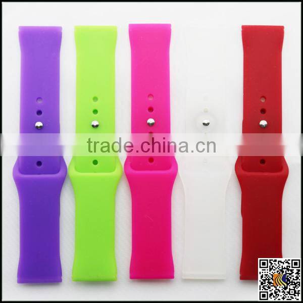 New arrive for apple watch colorful watch band,Silicone band for apple watch