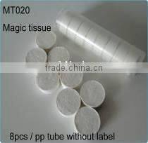 2015 Hangzhou Good Quality Modern Compressed Non-woven Tissue 100% Rayon, 50 gsm