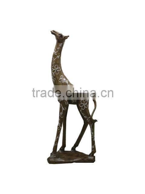 for table deco resin garden figurine decorative giraffe