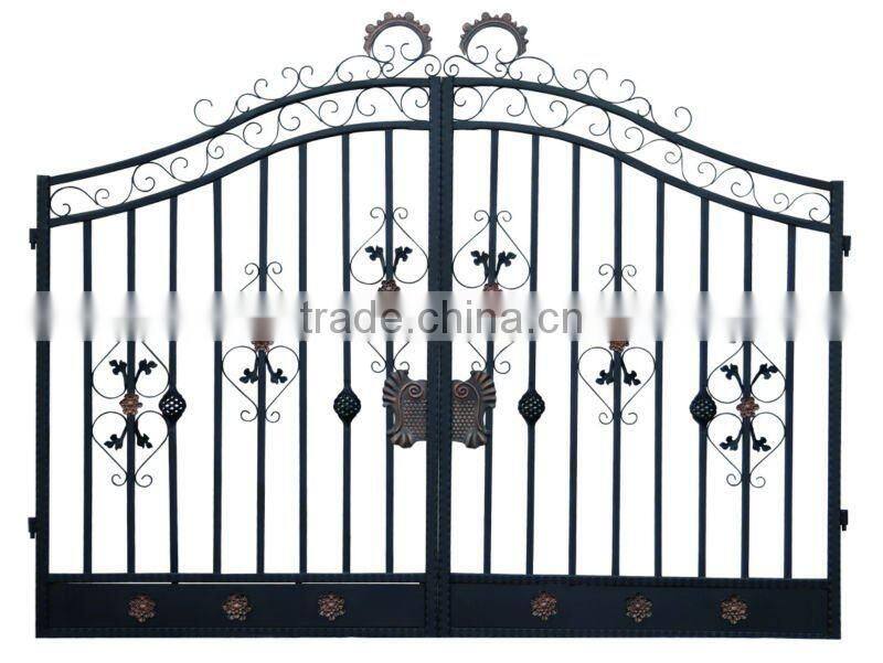 Garden wrought iron gate supplier