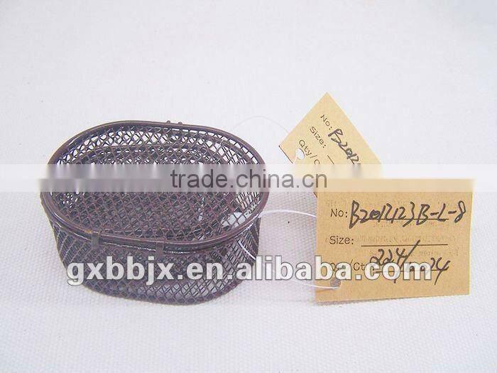 Oval metal candy packing box