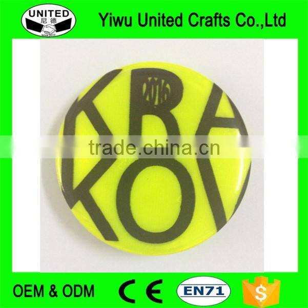 diversification reflecting tin badges hot sell