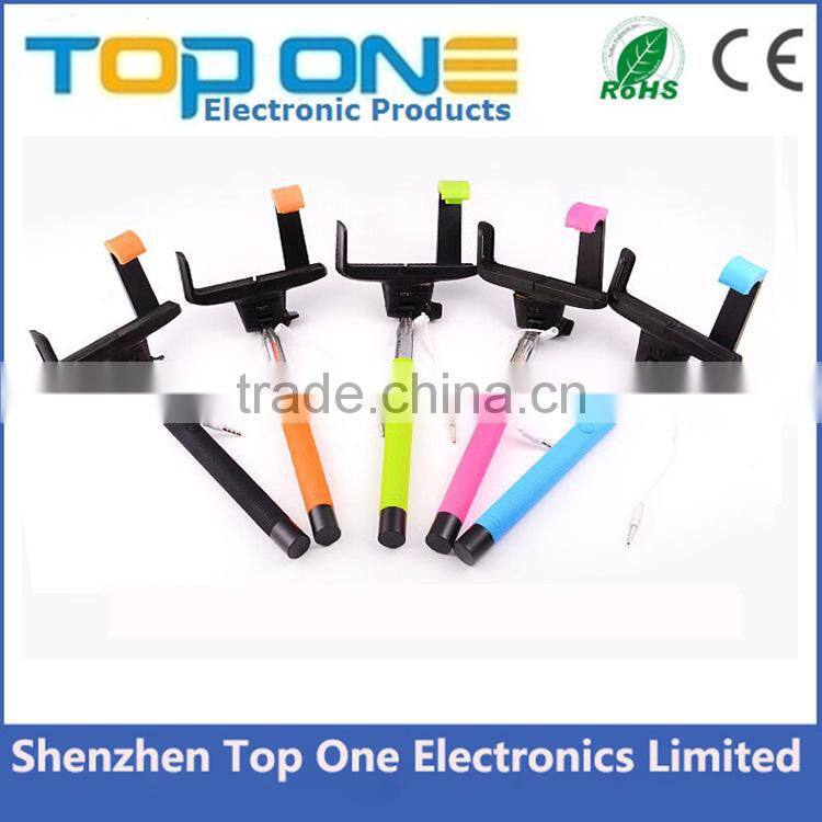 Amazon best selling Christmas gift z07-5s selfie stick monopod 2015