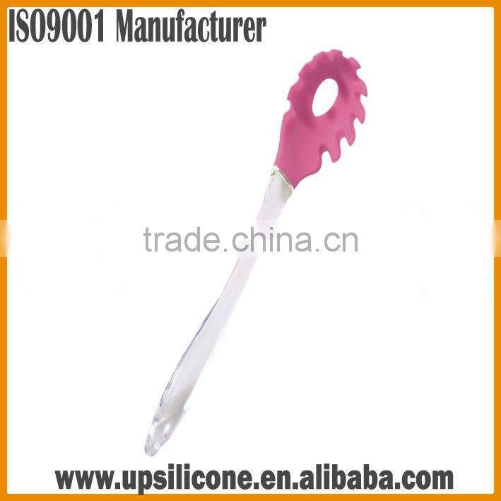Silicone Pasta Fork in Hygienic Solid Coating, Spaghetti Fork with Bonus Cooking Tips