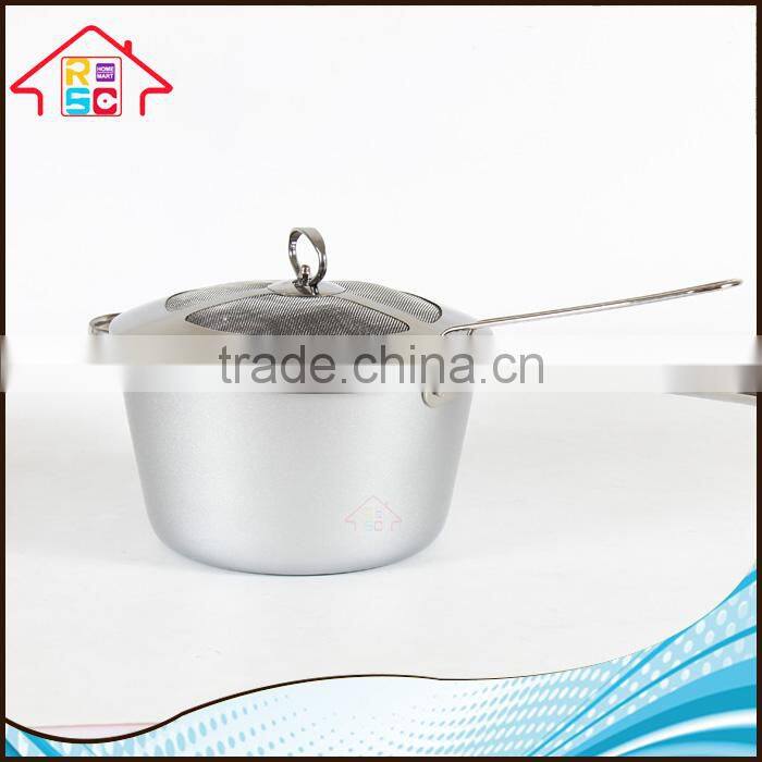 NBRSC Hot Selling Professional 5.0 Qt Deep Fryer Set Great For French Fries Notstick Interior With Mesh Lid and Mesh Basket