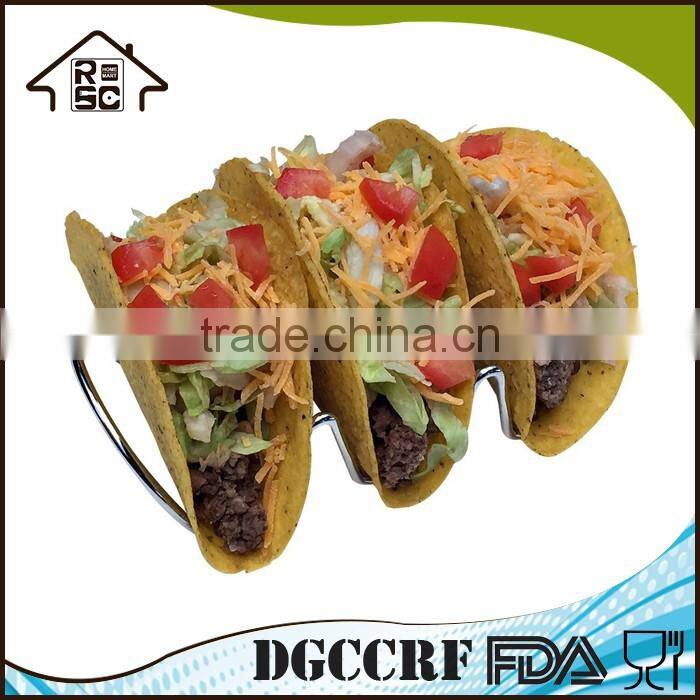 Reliable Factory Outdoor Stainless BBQ Grill Rack Taco Rack Holds